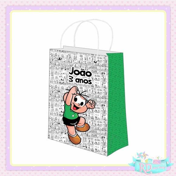 Sacolinha Personalizada Cebolinha