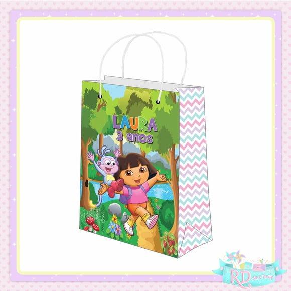 Sacolinha Personalizada Dora Aventureira