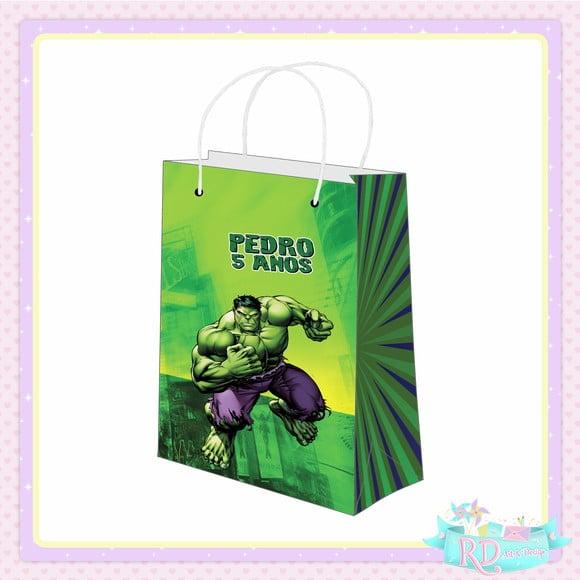 Sacolinha Personalizada Hulk
