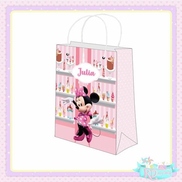Sacolinha Personalizada Minnie Confeitaria