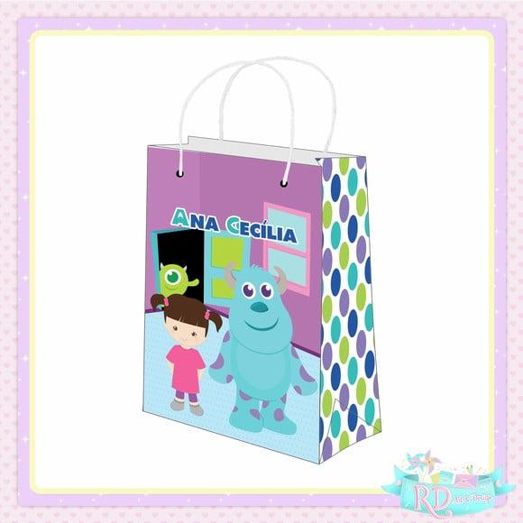 Sacolinha Personalizada Monstros SA