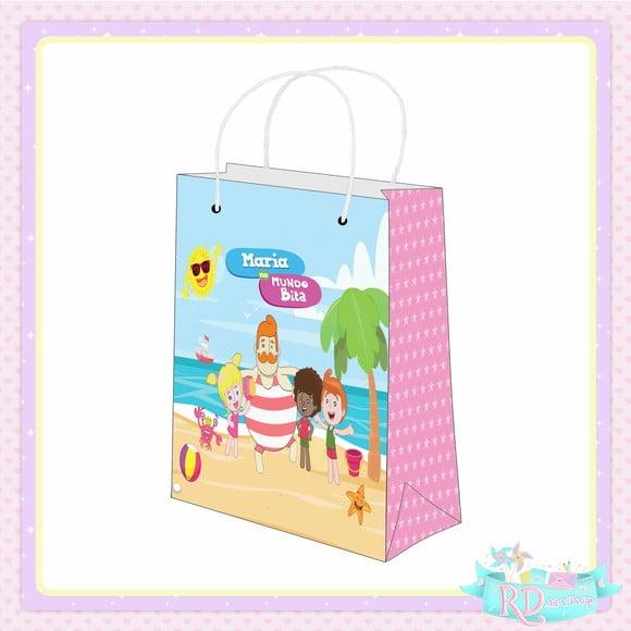 Sacolinha Personalizada Mundo Bita