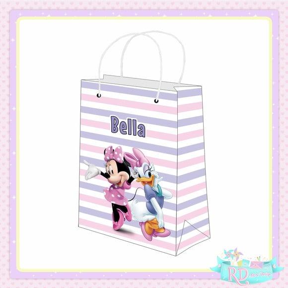 Sacolinha Personalizada Minnie e Margarida