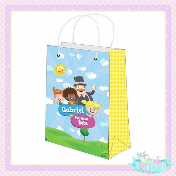 Sacolinha Personalizada Mundo Bita