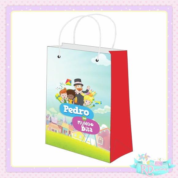 Sacolinha Personalizada Mundo Bita