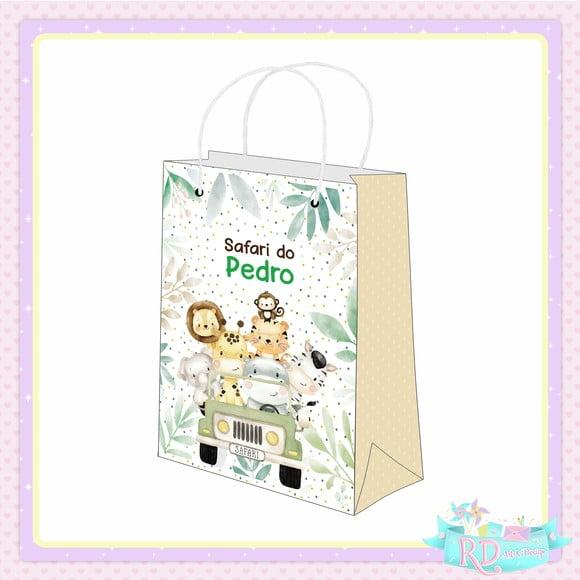 Sacolinha Personalizada Safari