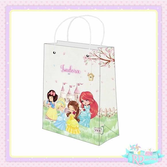 Sacolinha Personalizada Princesas