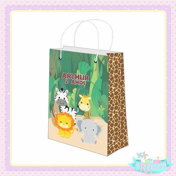 Sacolinha Personalizada Safari