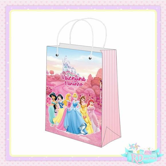 Sacolinha Personalizada Princesas