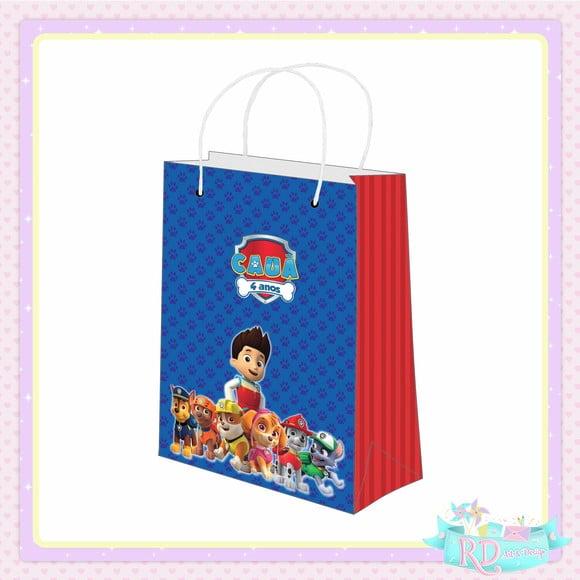 Sacolinha Personalizada Patrulha Canina