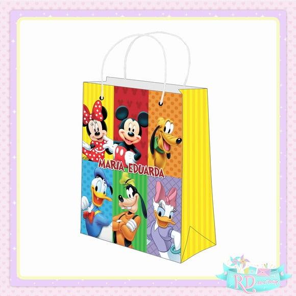 Sacolinha Personalizada Turma do Mickey