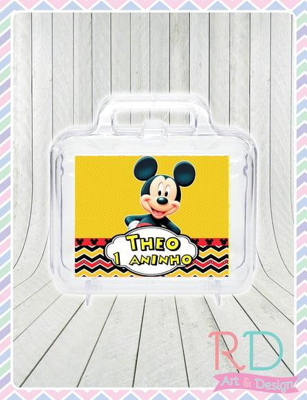 Maletinha Acrílica Mickey