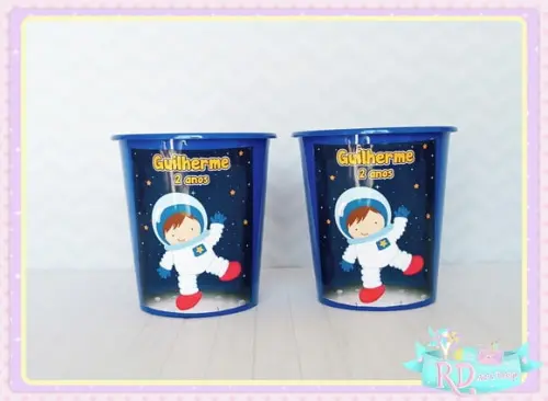 Baldinho De Pipoca Astronauta