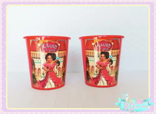 Baldinho De Pipoca Elena De Avalor