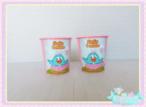 Baldinho De Pipoca Galinha Pintadinha