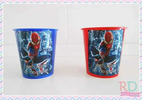 Baldinho de Pipoca Homem Aranha