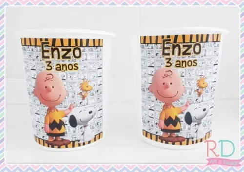 Baldinho de Pipoca Snoopy