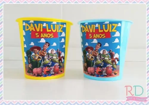 Baldinho de Pipoca Toy Story