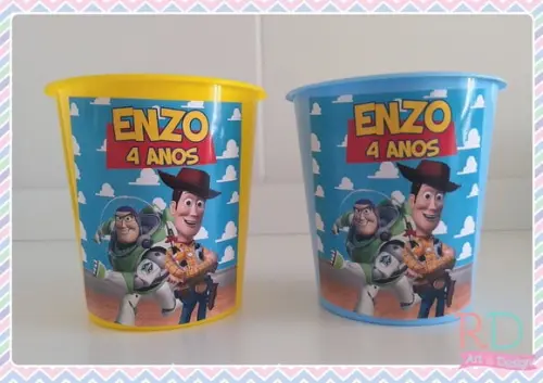 Baldinho de Pipoca Toy Story