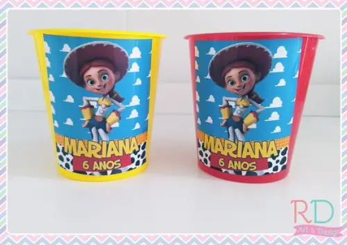 Baldinho de Pipoca Toy Story