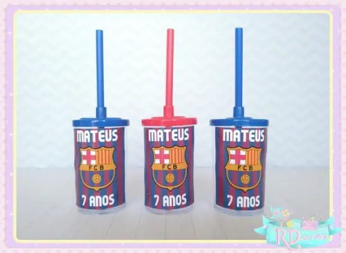 Copo Short Drink com Tampa Barcelona