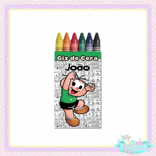 Giz de Cera Cebolinha