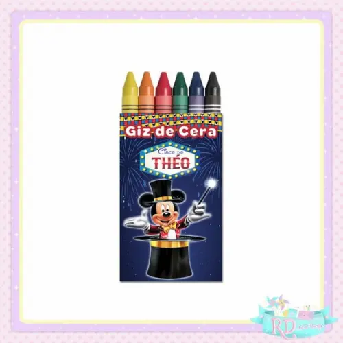 Giz de Cera Circo do Mickey