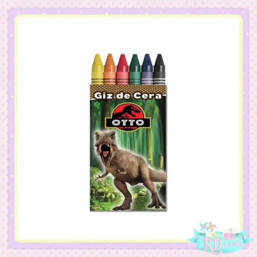 Giz de Cera Dinossauro