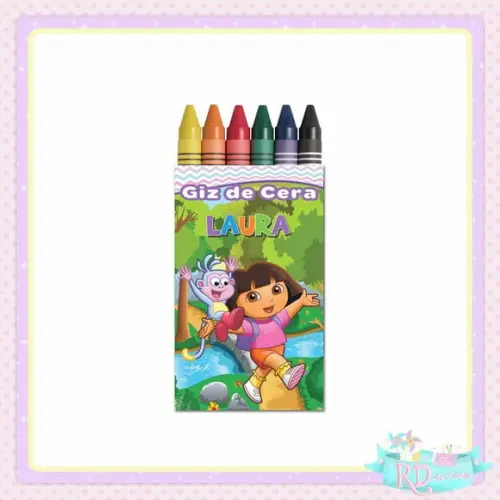 Giz de Cera Dora Aventureira