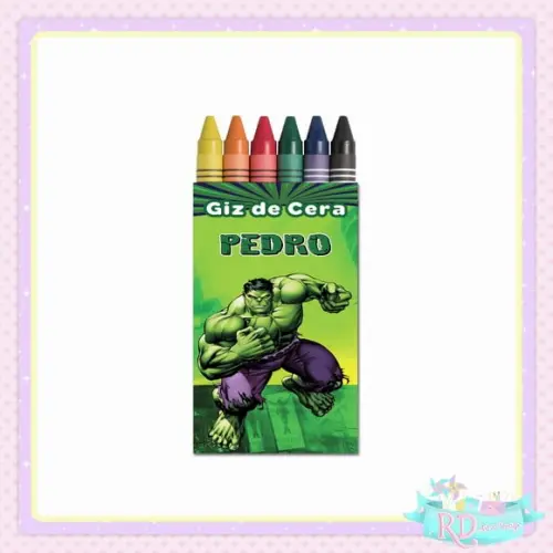 Giz de Cera Hulk