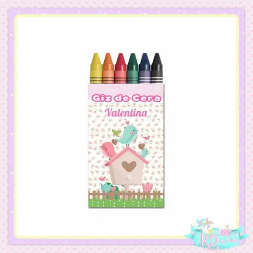 Giz de Cera Jardim Encantado