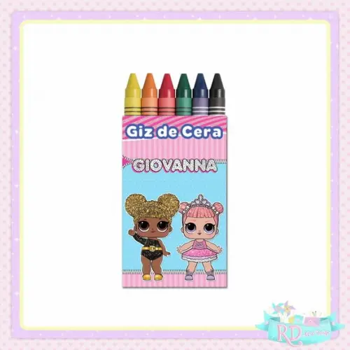 Giz de Cera Lol Surprise