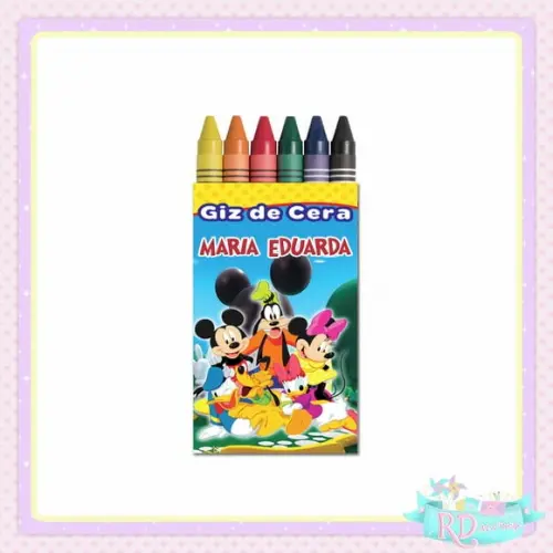 Giz de Cera Mickey Clubhouse