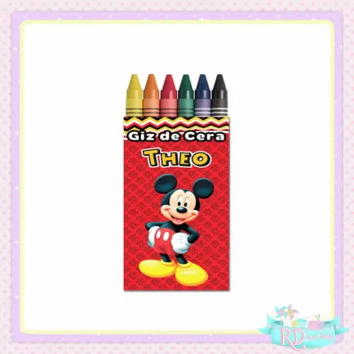 Giz de Cera Mickey