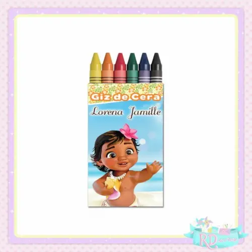 Giz de Cera Moana Baby