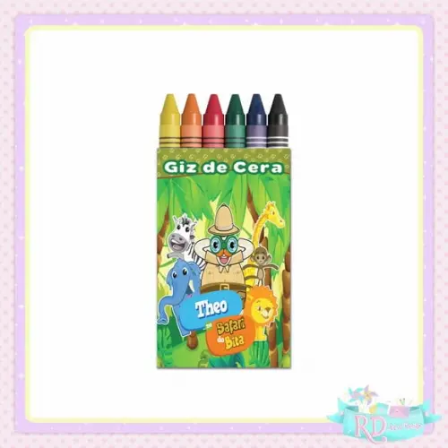 Giz de Cera Safari do Bita