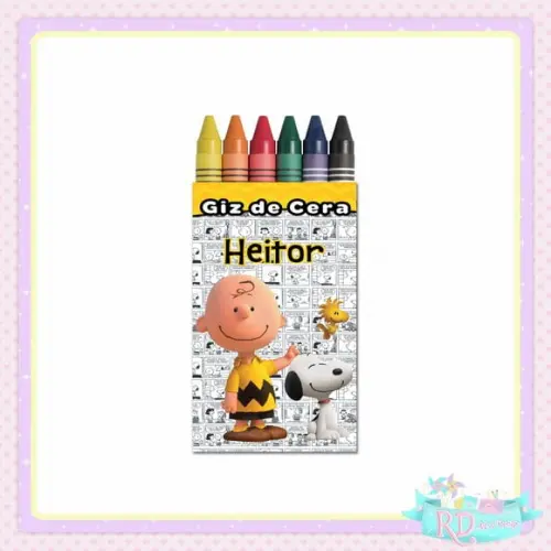 Giz de Cera Snoopy