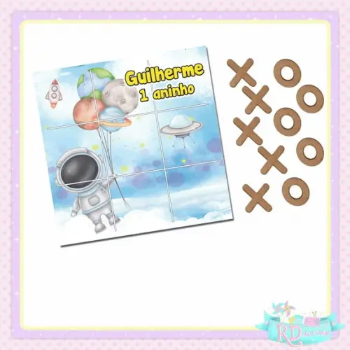 Jogo da Velha Astronauta