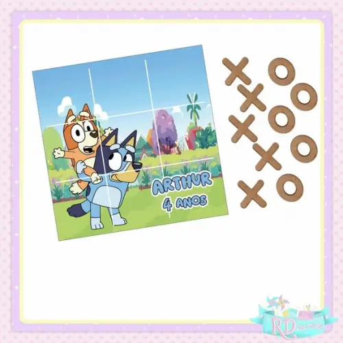 Jogo da Velha Bluey