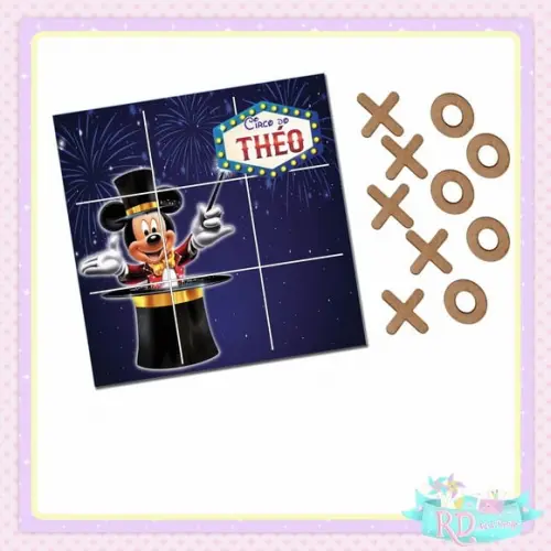Jogo da Velha Circo do Mickey