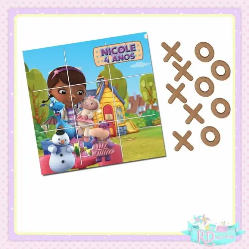Jogo da Velha Doutora Brinquedos