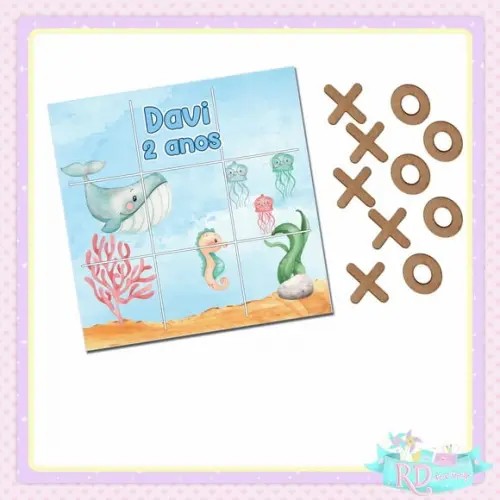 Jogo da Velha Fundo do Mar