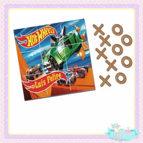 Jogo da Velha Hot Wheels