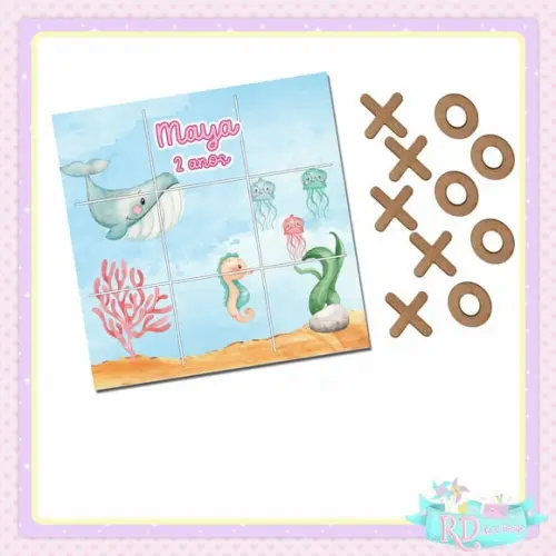 Jogo da Velha Fundo do Mar
