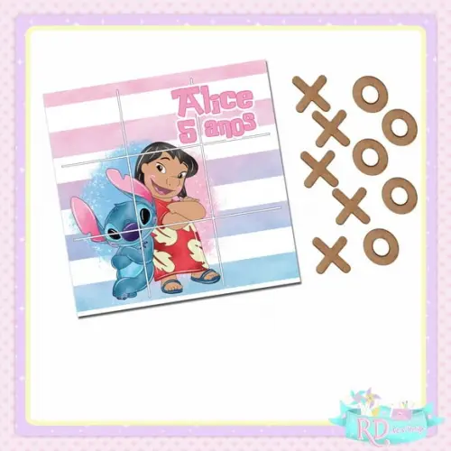 Jogo da Velha Lilo & Stitch