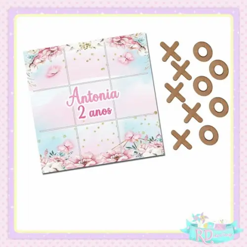 Jogo da Velha Jardim Encantado