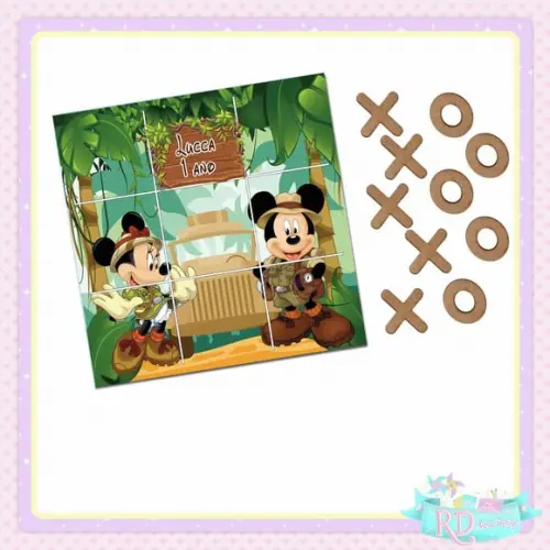 Jogo da Velha Mickey Safari