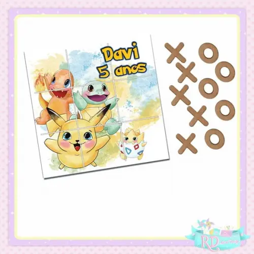 Jogo da Velha Pokemon