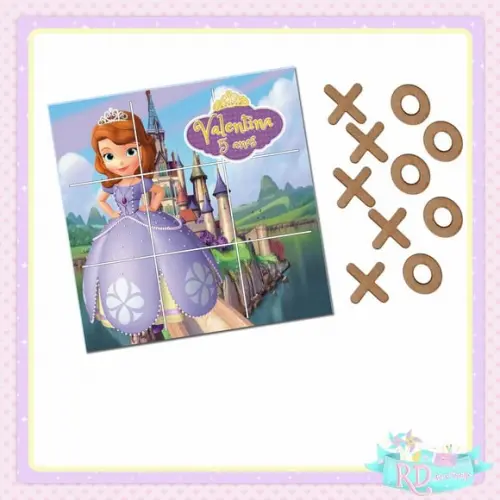 Jogo da Velha Princesa Sofia