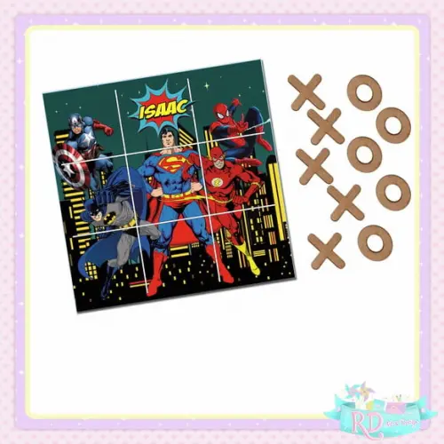 Jogo da Velha Super Herois